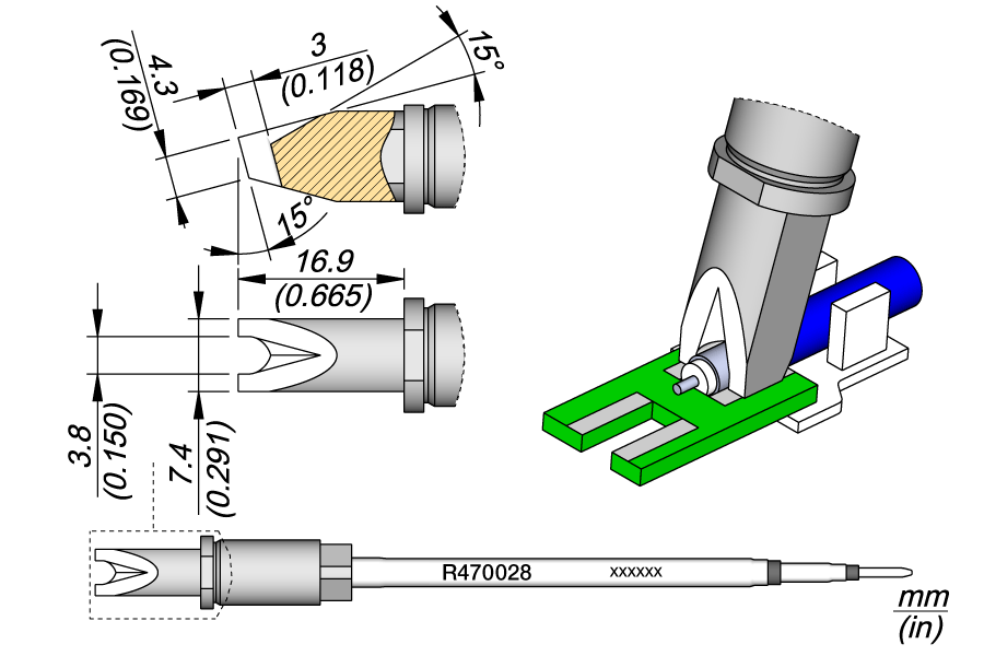 R470028 - Barrel Cartridge Ø 3.8